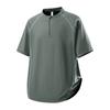 Camiseta de Manga Corta con Media Cremallera para Exteriores, Absorción de Humedad, Secado Rápido, para Hombre y Mujer, Ropa Deportiva de Verano 2025 para Fitness, Running, Entrenamiento, Ciclismo