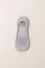 Calcetines de Hilo de Seda Helada para Mujer en Verano, Delgados Antideslizantes que no se Caen de Algodón Boca Baja Fondo de Esponja Invisible Calcetines para Zapatos de Tacón Alto