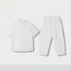 Diseño Estilo Old MoneyNueva Moda de Verano para Hombres: Conjunto Moderno, Sencillo, Genial y Transpirable de Camisa y Pantalones Casuales