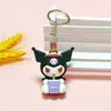 5525 # Llavero de Dibujos Animados Kuromi de Té con Leche, Decoración para Bolso, Pequeño Regalo de Temporada de Graduación