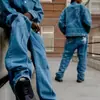 Pantalones de Pierna Ancha Hip Hop Callejero Transfronterizo Corteiz Alcatraz Bordados de Estrella Retro Pantalones Casuales Sueltos
