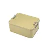 Caja de Lata para Pasteles de Piña con Cierre a Presión, Caja de Lata Sellada de Grado Alimenticio, Caja de Lata con Tapa Deslizante para Dulces de Boda
