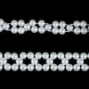 Cinturón de perlas con cadena para cintura de alta gama para mujer, decorativo y combinable, con falda, elástico y con perlas Chanel.