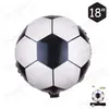 Paquete Individual de Globos Redondos de 18 pulgadas con Temática de Pelota para Decoración de Fiesta de Cumpleaños Infantil, Configuración de Fondo, Globos de Papel de Aluminio, Calidad Premium