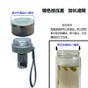 Se vende por separado: Tapa de Apertura con un Solo Toque, Tapa con Separación de Té y Agua, Tapa Universal tipo Prensa para Vaso de Vidrio de Coche, Accesorios para Taza de Agua