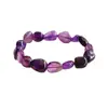 Pulseira de Ametista Natural Ai Yu Formato Irregular Transmissão ao Vivo de E-commerce Atacado Transfronteiriço S5030803