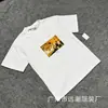 Camisetas de Manga Curta Estampadas Estilo Americano Série ALD para Homens e Mulheres, Corte Solto, Gola Redonda, Camiseta de Verão, Comércio Exterior Transfronteiriço