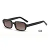 Nuevas Gafas de Sol de Alta Gama de Venta Caliente Transfronteriza, Gafas de Sol de Acetato con Montura Cuadrada de Moda, Gafas Retro Anti-UV