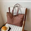 2026 Verão Nova Bolsa Tote Retrô de Grande Capacidade Tendência Bolsa de Ombro de Nicho Bolsa de Mão Feminina Estilosa e Fashion