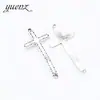 YuenZ accesorios de joyería de aleación cruz DIY pulsera accesorios de joyería 53 * 25 mm T84