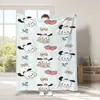 Manta Linda de Dibujos Animados Sanrio para Exportación Transfronteriza Tipo Manta de Franela Estampada Manta para Cuatro Estaciones y Descanso para el Almuerzo con Aire Acondicionado