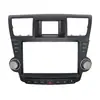 Adecuado para Toyota Highlander 10 pulgadas Highlander 2009-2013 Kit de Navegación para Control Central del Coche
