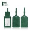Correa de cuero PU con decoloración sensible a la piel funda para libreta etiqueta de equipaje traje blindado antirrobo cepillo rfid bolsa para libreta tarjetero