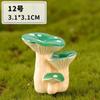 Musgo Ecológico Micro Decoración Adornos DIY Botella Suculenta Pequeña Decoración de Paisaje Dibujos Animados Mini Hongo