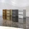 Gabinete de Herramientas de Peluquería Gabinete de Herramientas de Barbería Estante de Almacenamiento para Peinadores de Acero Inoxidable Gabinete de Exhibición de Pie
