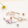 Anillos para Ombligo de Acero Inoxidable Europeos y Americanos Transfronterizos con Colgantes de Circonita en Forma de Corazón y Anillos para Ombligo con Rosca Joyería para Piercings al por Mayor
