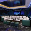 Sofá KTV Personalizado para Bar, Karaoke, Uso Doméstico, Habitación Privada de Lujo Ligero, Cabina de Esquina en Forma de U Montada en la Pared, Té