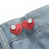 Artefacto de cintura con diamantes de imitación, botones sin costuras y sin clavos, hebilla extraíble, botones para jeans, hebilla de cintura ajustable