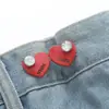 Ponto Broca Amor Cintura Artefato Sem Pregos Sem Costura Botões Fivela Removível Jeans Botões Fivela Ajustável Cintura