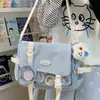 Bolsa de Ombro Estudante Estilo Japonês Anime Expo Versátil Bolsa Transversal para Aula Bolsa Mensageira Leve