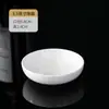 Hotel Cerámica Vajilla Palillero Palillero Plato de Sabor Plato para Salsa Snack Plato Blanco Puro con Plato para Vinagre Plato Han Venta Directa de Fábrica