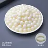 Atacado de Fábrica Contas de Raiz de Bodhi de Jade Branco, Contas Soltas para Artesanato DIY Feito à Mão com Sementes de Bodhi, Contas de Oração Budistas, Materiais para Montagem de Pulseiras