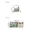 Painel de Parede Estéreo 3D Transfronteiriço com Design de Dinossauro Que Quebra a Parede, Adequado para Paredes de Quarto e Sala de Estar, Auto-Adesivo de PVC Grande Área