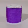 No. Cuerda Trenzada Hilo de Jade 72 Hilos 0.8mm Nylon Hilo Tejido a Mano Hilo para Colgante DIY Cuerda Roja Accesorios de Nudo Chino Hilo al por Mayor