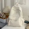 Mochila Doce para Mulheres em Cores Macaron, Mochila Escolar para Campus, Estilo Coreano, Design de Nicho, Mochila Versátil com Laço para Passeios