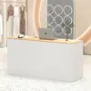 Tienda de ropa moderna simple supermercado caja registradora pequeña mostrador de bar recepción salón de belleza gabinete de almacenamiento escritorio de recepción mesa de computadora