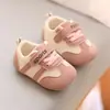Sapatos para Bebês e Crianças Pequenas de Primavera e Outono para Meninos e Meninas, Velcro Antiderrapante Solado Macio Antiderrapante Sapatos Funcionais, Sapatos de Malha
