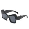 Lentes de Sol Personalizados Europeos y Americanos Ins Lentes de PC Extravagantes Moda Marco Grande Elemento de Casa Lentes de Sol para Mujer