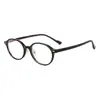 Nuevas Gafas de Armazón Retro de Moda Estilo Coreano Cara Lisa Estilo Nerd Gafas Graduadas para Mujer Pequeñas Ovaladas Gafas Anti Luz Azul
