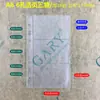 Bolsa con Etiqueta de Cremallera de PVC Transparente A4 Carpeta Portadocumentos A6A7 Funda para Recibos Tarjetas B5 Bolsa de Almacenamiento 8
