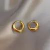 Pendientes Dorados Elegantes de Zhao Lusi para Mujer 5 Pendientes Nuevos de Lujo Accesible Pendientes de Otoño e Invierno