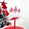 Copyright Ins Wind Feliz Natal Decoração de Bolo em Acrílico Suprimentos para Torta de Natal Plugin de Bolo Bolo de Natal