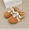 Elegantes Mocasines Slip-On con Cordones y Bloques de Color Estilo Francés de Suela Gruesa 2026 para Primavera y Verano
