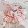 [Solo para Ropa de Bebé] Bebé de Tres Años Muñeco de Peluche Grande de Vinilo 400% Ropa de Bebé Vestido de Primavera Traje Dulce y Lindo