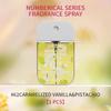 Udclub Perfume Spray Sem Álcool Transfronteiriço Spray de Fragrância Corporal com Números Dourados, Fragrância Brasileira de Longa Duração