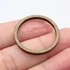 32X32Mm 4.3g Color Bronce Antiguo Venta Directa de Fábrica El Más Vendido Retro Colgante Pequeño Conector Circular
