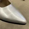 Chuyuji Nuevo Estilo Francés Punta Fina Hebilla Cierre Lateral Tacón Grueso Moda Mary Jane Botines de Tobillo de Verano para Mujer
