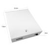 Caja Blanca para 4 Pilas AA 6V Serie Caja de Fuente de Alimentación con Salida USB Juguete Caja Eléctrica Tira de Luz con Accesorios de Alimentación