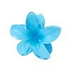 8cm acessórios de cabelo da moda europeia e americana Amazon hot selling ovo flor grampo de cabelo colorido rabo de cavalo garra de cabelo updo grampo de cabelo superior
