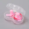 Tapones para los oídos de natación transfronterizos tapones de silicona impermeables profesionales pinza para la nariz tapón nasal suministros de natación equipo de natación para niños tapones para los oídos