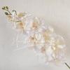 Flor Artificial de Orquídea Mariposa de Tallo Único para Decoración de Lugar de Boda, Decoración Suave para el Hogar, Decoración de Sala de Estar Flor Artificial
