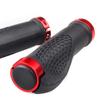 Cubierta para manillar de bicicleta de montaña, de aleación de aluminio, con bloqueo bilateral, antideslizante y de goma para bicicletas voladoras.