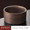 Tigela de Cerâmica Vintage em Forma de Pétala para Lavar Chá, Conjunto Criativo de Chá Kung Fu, Acessórios para Cerimônia do Chá, Bacia de Água Doméstica, Recipiente para Borra de Chá, Lavador de Pincéis
