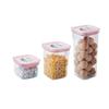 Tarro Hermético de Cocina Alimentos Caja Sellada Cuadrada Tarro de Almacenamiento Fideos Especias A Prueba de Humedad Plástico Recipiente Hermético Caja de Almacenamiento