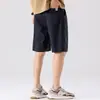 Pantalones Cortos Casuales para Hombre de Verano, Delgados y Holgados, Tallas Grandes, Cintura Elástica, Shorts Deportivos para Correr