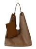 Ropa de Trabajo Casual Retro Bolso de Gran Capacidad para Mujer 2026 Nuevo Otoño e Invierno Bolso Tote de Gamuza Estilo Coreano de Nicho Bolso de Hombro